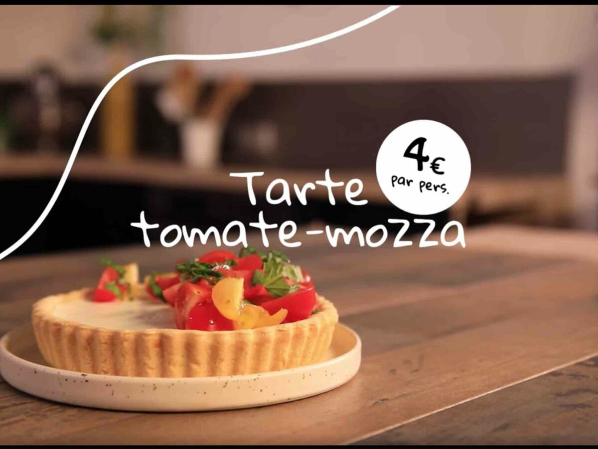 La Tarte Tomate Mozza La Recette Fraiche Pour La Canicule Femme Actuelle Le Mag