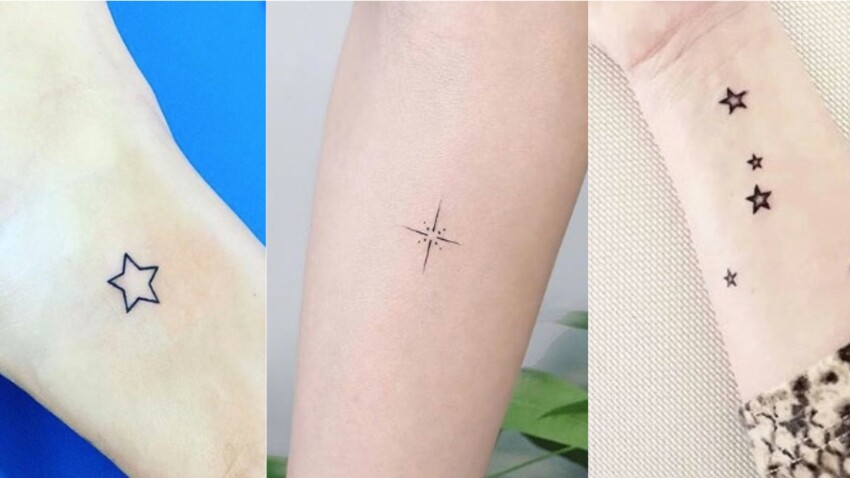 Tatouage Etoile 16 Idees Pour Porter Ce Motif Tendance Femme Actuelle Le Mag