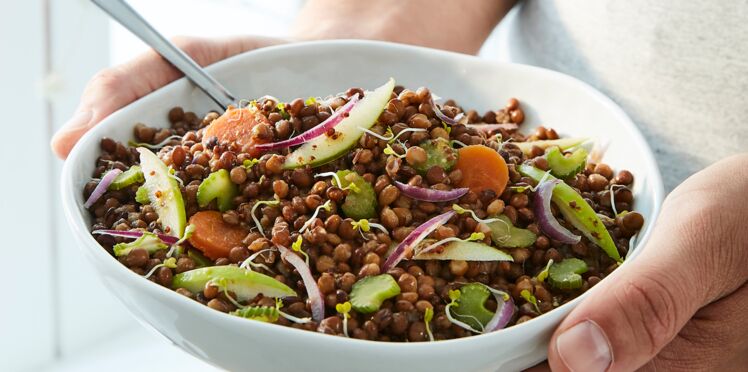 Salade Vitaminee Lentilles Celeri Et Pomme Decouvrez Les