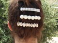 Tuto : 3 barrettes à faire avec des perles et des coquillages