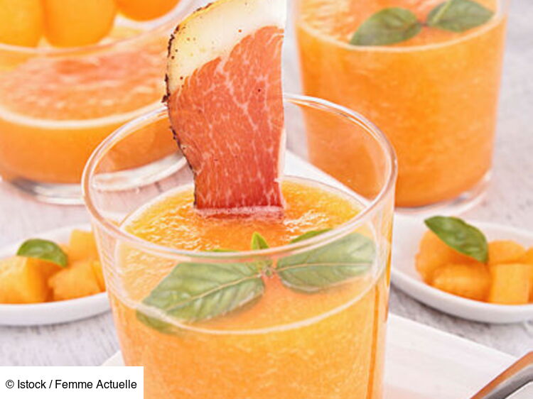 Gaspacho melonbasilic facile et rapide découvrez les recettes de