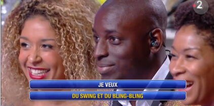 "N'oubliez pas les paroles": qui est Manu Vince, choriste dans l'émission ?