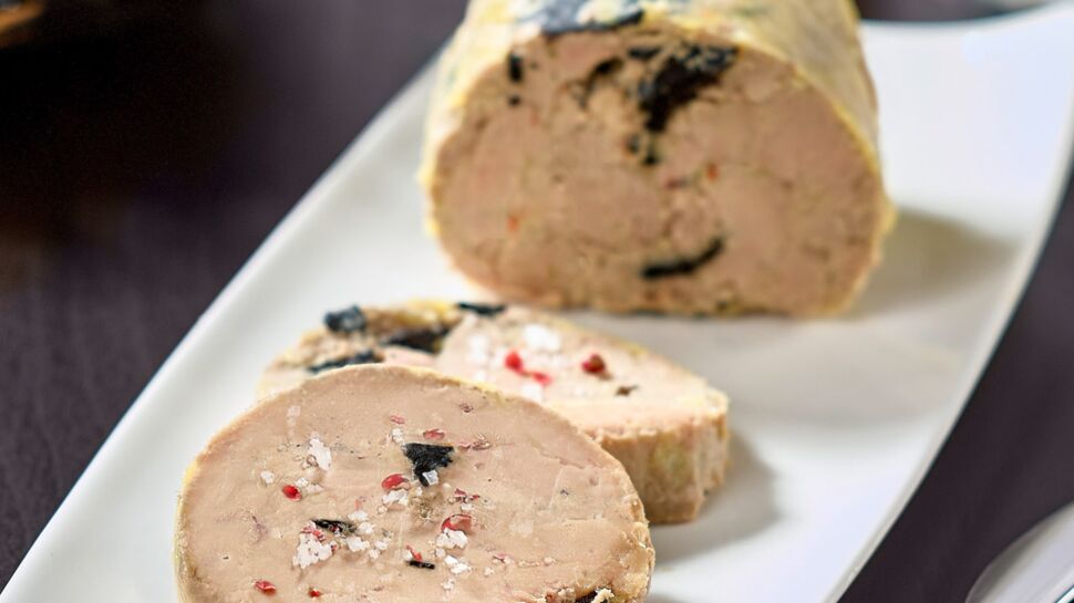 Foie gras d'oie à la truffe au Thermomix