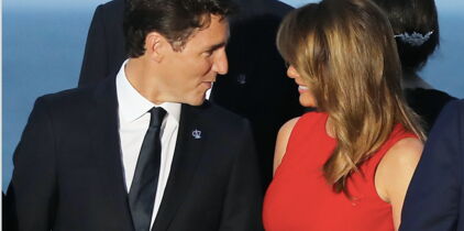 Melania Trump : son baiser à Justin Trudeau fait beaucoup jaser !