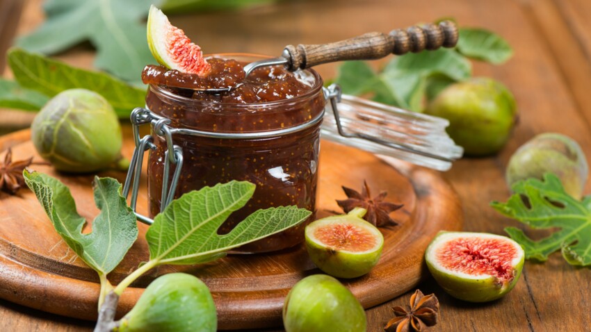 Confiture De Figues A La Cannelle Et A L Anis Etoile Decouvrez Les Recettes De Cuisine De Femme Actuelle Le Mag