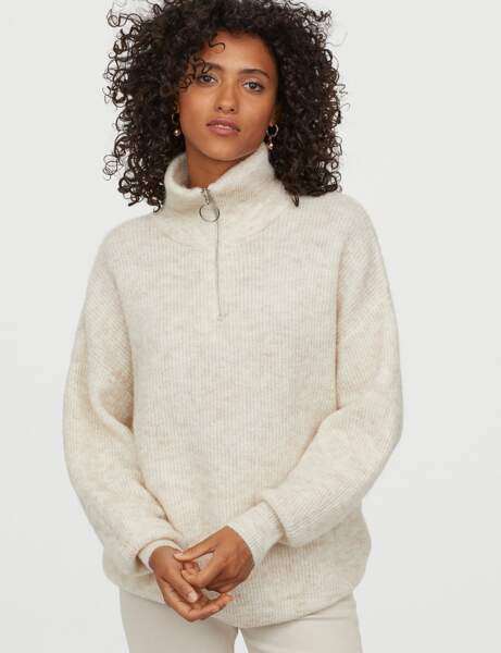 Tendance maille : oups, le pull camionneur revient ! Femme Tendance maille : oups, le pull camionneur revient ! Femme
