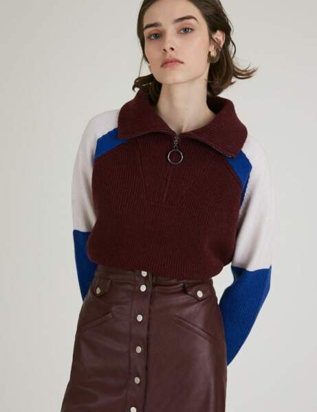 Tendance maille : oups, le pull camionneur revient ! Femme Tendance maille : oups, le pull camionneur revient ! Femme