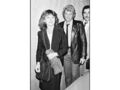 1982 : Nathalie Baye accompagnée de Johnny Hallyday 