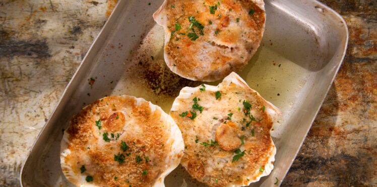 Saint Jacques Gratinees En Coquilles Decouvrez Les Recettes De