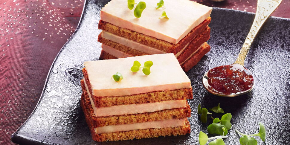 Opéra de foie gras et pain d'épice facile et rapide : découvrez les