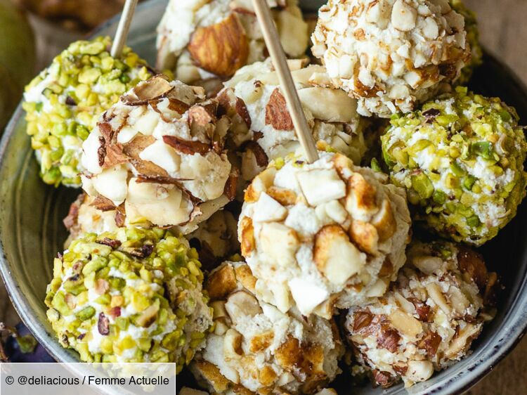 Bûche à la purée de pistache & noix de cajou rapide : découvrez les  recettes de cuisine de Femme Actuelle Le MAG