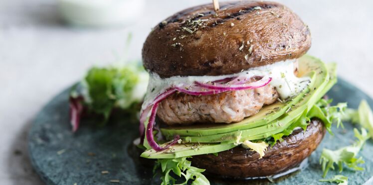 Burger De Champignons De Paris Decouvrez Les Recettes De Cuisine