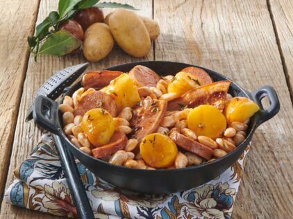 Soissoulet : cassoulet picard aux pommes de terre Pompadour