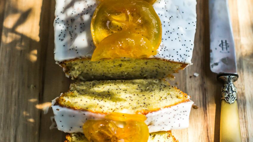 Gâteau au citron et huile d'olive - 5 ingredients 15 minutes