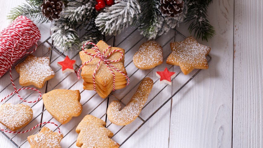 Sables De Noel Farine De Chataigne Facile Et Rapide Decouvrez Les Recettes De Cuisine De Femme Actuelle Le Mag