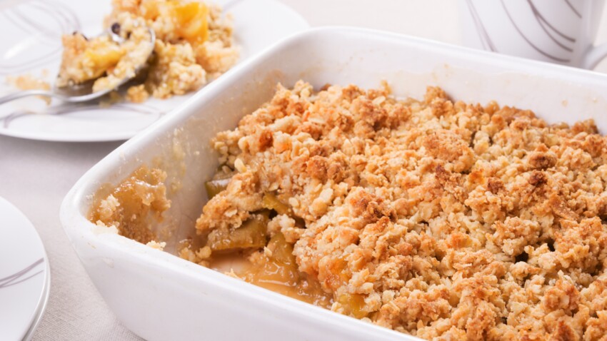 Pâte à crumble rapide : découvrez les recettes de cuisine de Femme