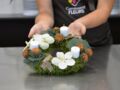 Tuto Noël : créez un centre de table fleuri