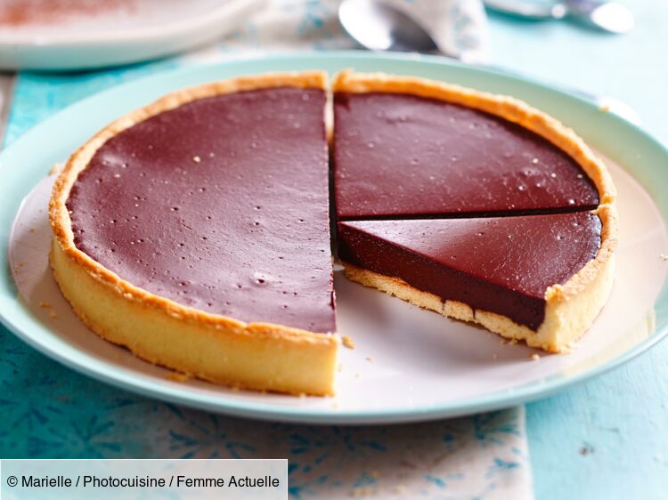 Tarte au chocolat noir