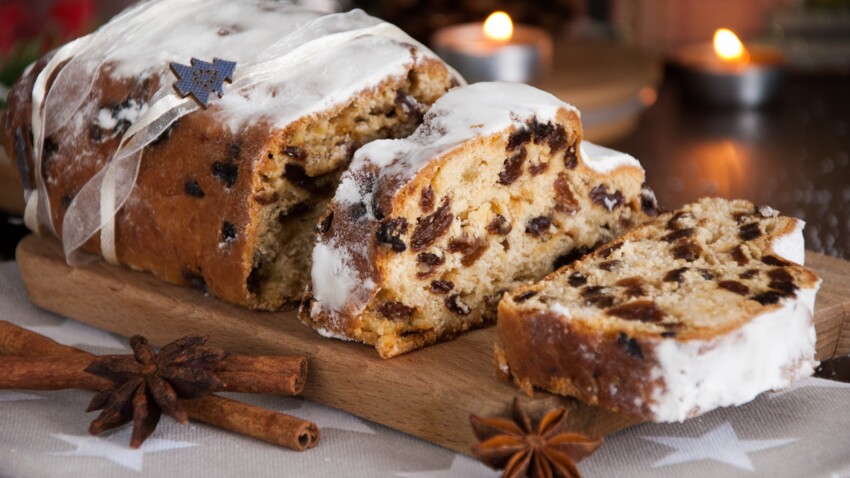 Gâteau de noël alsacien Stollen rapide : découvrez les recettes de