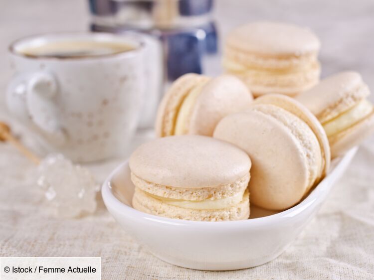 Ganache chocolat blanc macaron