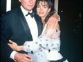 Adeline Blondieau et Johnny Hallyday au festival de Cannes en 1990