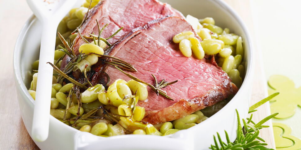 Gigot d'agneau flageolets facile et rapide : découvrez les recettes de