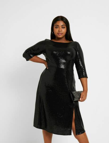 Yuvarlak moda: göz alıcı elbise
