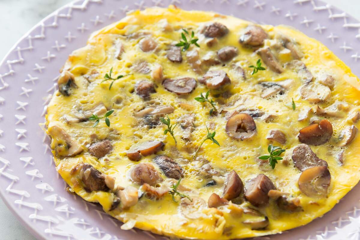Recette Omelette aux lardons (facile, rapide)