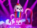 Le cupcake sur la scène de Mask Singer