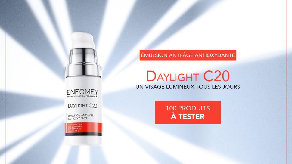 Testez la crème anti-âge Daylight C20 d'ENEOMEY