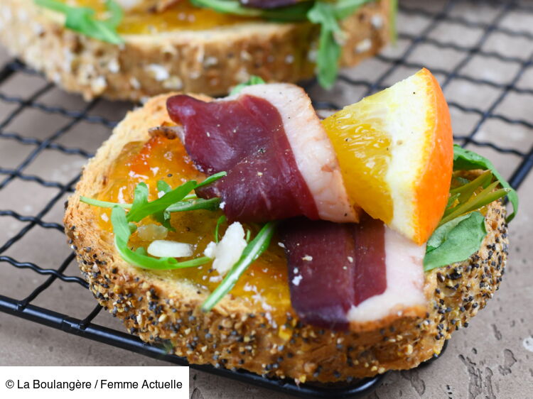 Toasts de canard à l'orange : découvrez les recettes de cuisine de