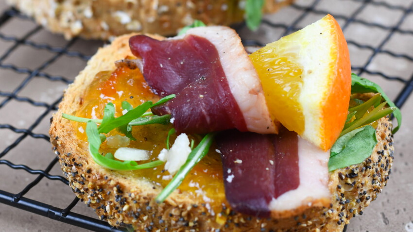 Toasts de canard à l'orange super facile rapide : découvrez les
