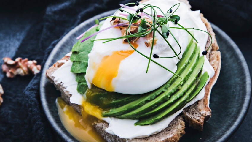 Tartine à l’œuf mollet, façon avocado toast rapide : découvrez les ...