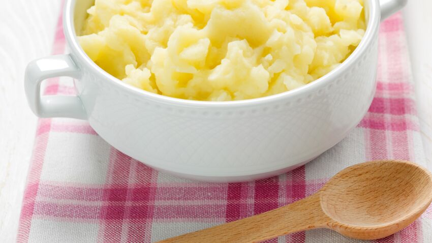 Ecrasée de pommes de terre au beurre demi-sel
