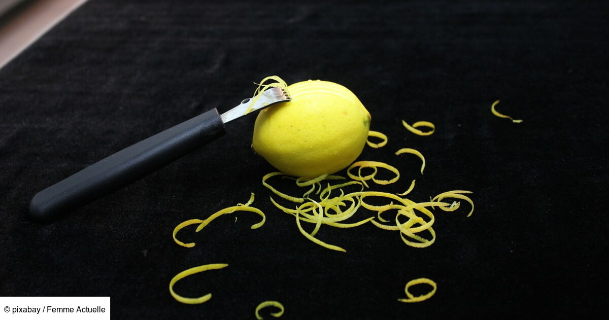 Comment Faire Un Zeste De Citron Video Comment faire un zeste de citron ? : Femme Actuelle Le MAG