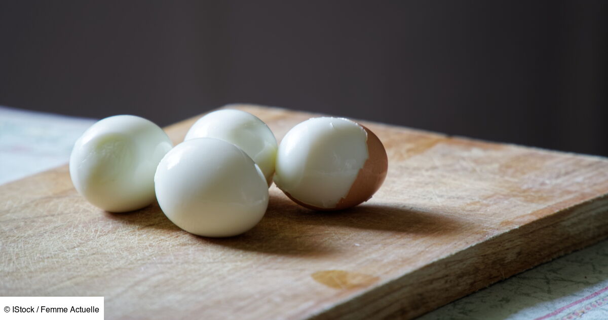 Oeufs durs : toutes les astuces pour les peler sans effort et sans les