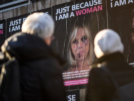 Photos de Brigitte Macron couverte de bleus : "Just because I am a Woman", la campagne choc d'AleXsandro Palombo