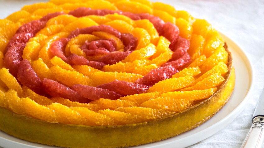 Tarte aux agrumes