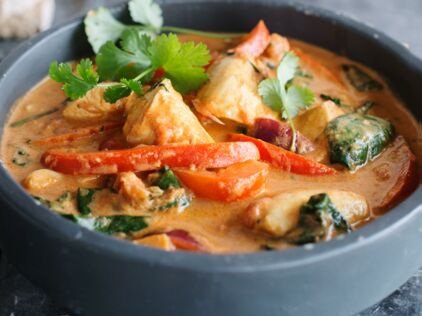 Poulet au curry rouge thaï – Devorezmoi