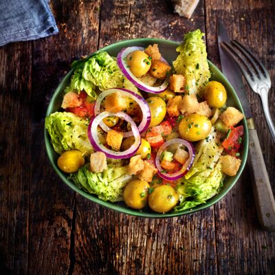 Salade cœur sucrine - Le Potager Coudoux