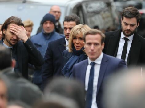 PHOTOS - Obsèques de Michou : Brigitte Macron, Pierre-Jean Chalençon, Anny Duperey... de nombreuses personnalités venues lui rendre un dernier hommage
