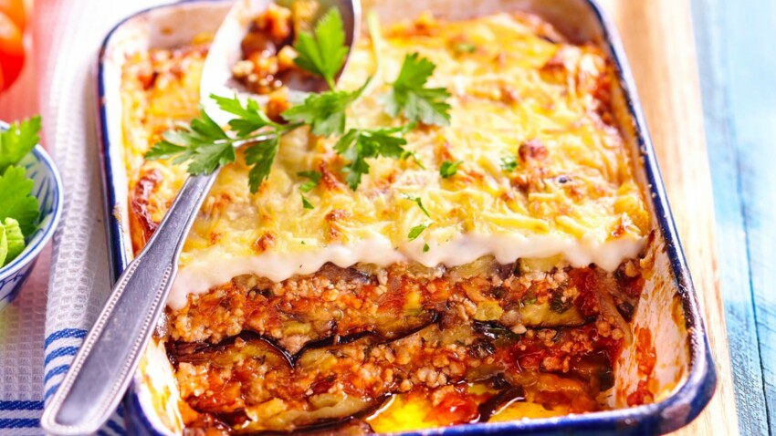 Reussir La Moussaka Nos Secrets Et Nos Meilleures Recettes Femme Actuelle Le Mag