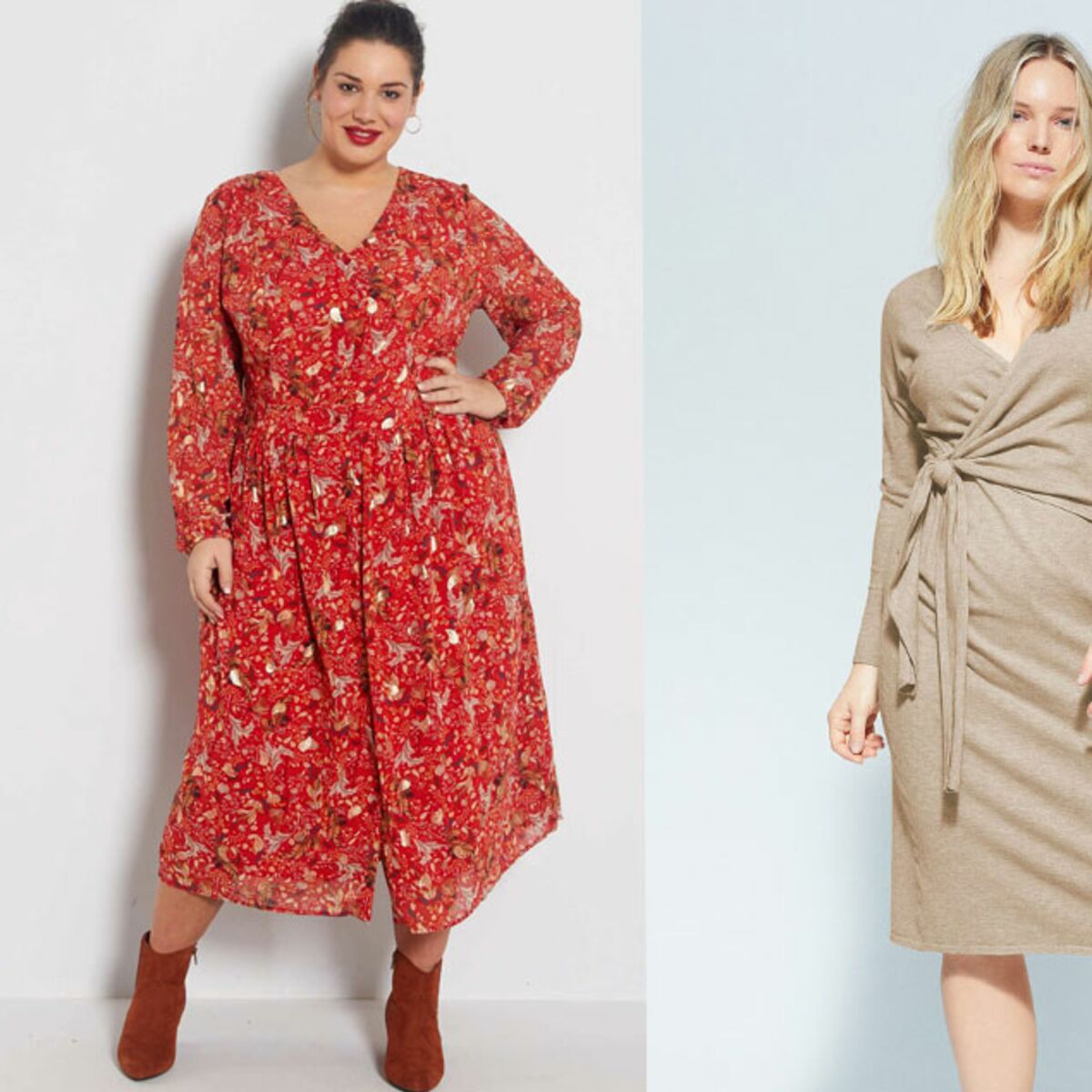 Mode ronde les plus jolies robes grande taille du printemps 2020