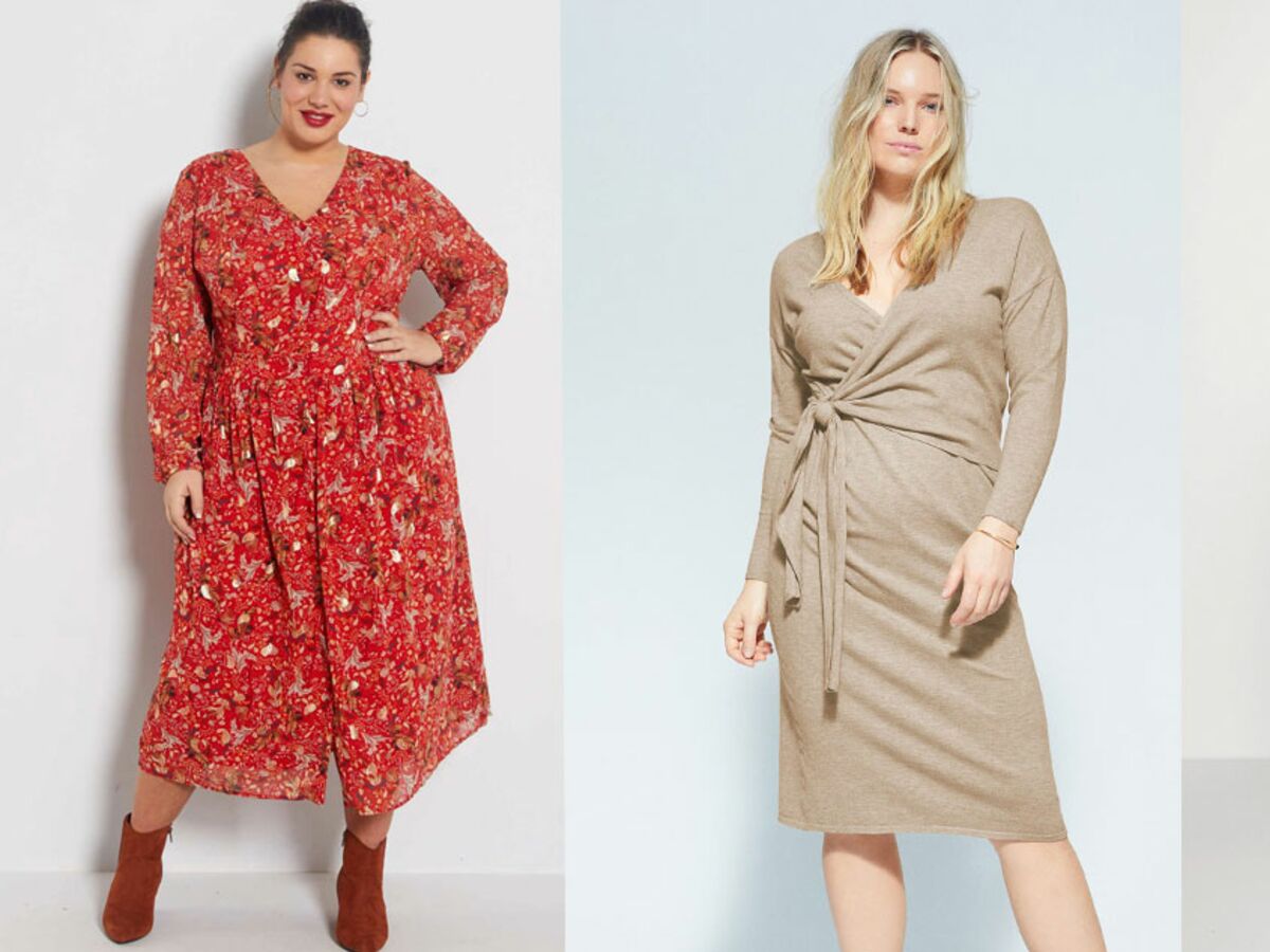 Mode ronde les plus jolies robes grande taille du printemps 2020