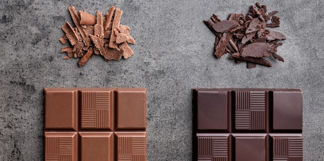 Chocolat au lait ou chocolat noir, quel est le meilleur pour la santé ?