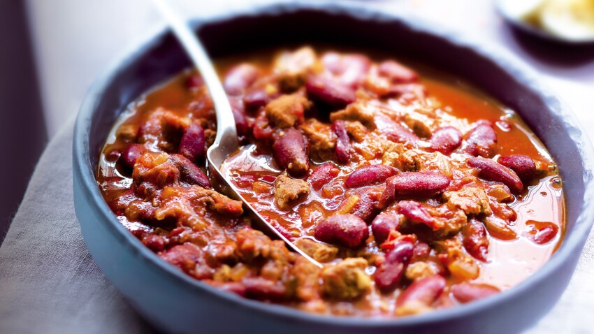 Chili con carne : découvrez les recettes de cuisine de Femme Actuelle ...