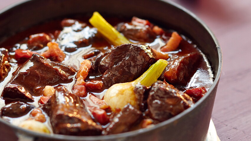 Bœuf bourguignon : découvrez les recettes de cuisine de Femme Actuelle