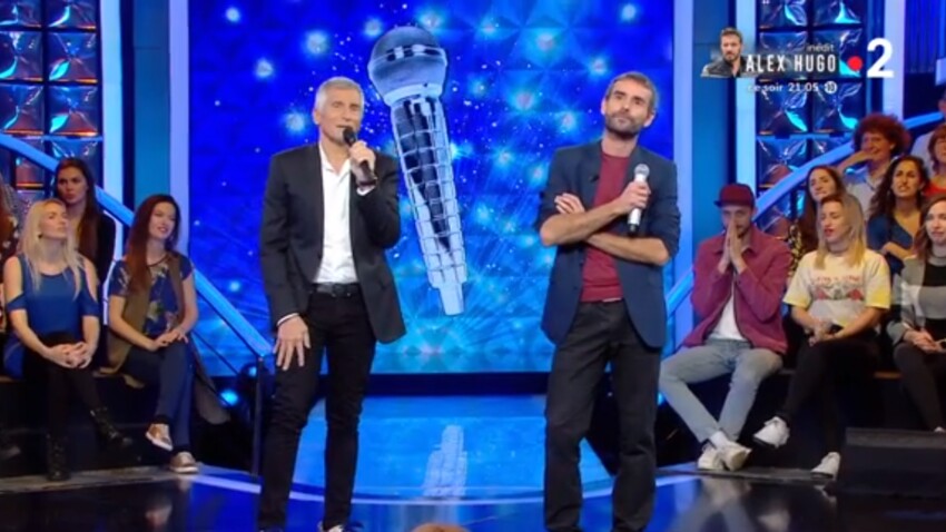 "N'oubliez pas les paroles"  le maestro Mickaël en larmes  Femme