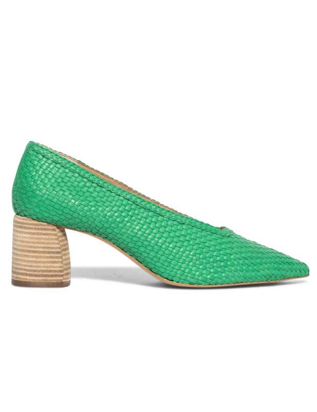 chaussure haute marron