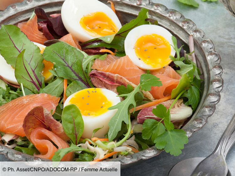 Salade folle aux œufs mollets rapide : découvrez les recettes de ...